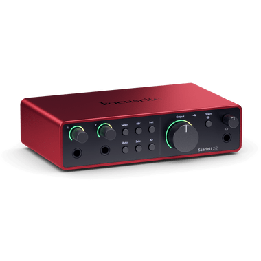 Interfaz de audio Scarlett 2i2 4 generacion