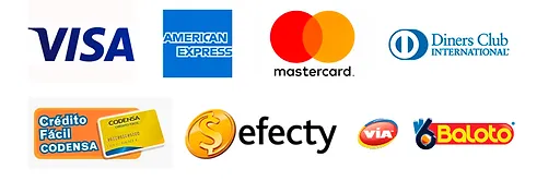 Iconos de métodos de pagos