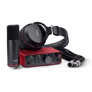 Focusrite Scarlett Solo Studio Pack 4th Gen - Combo de Grabación