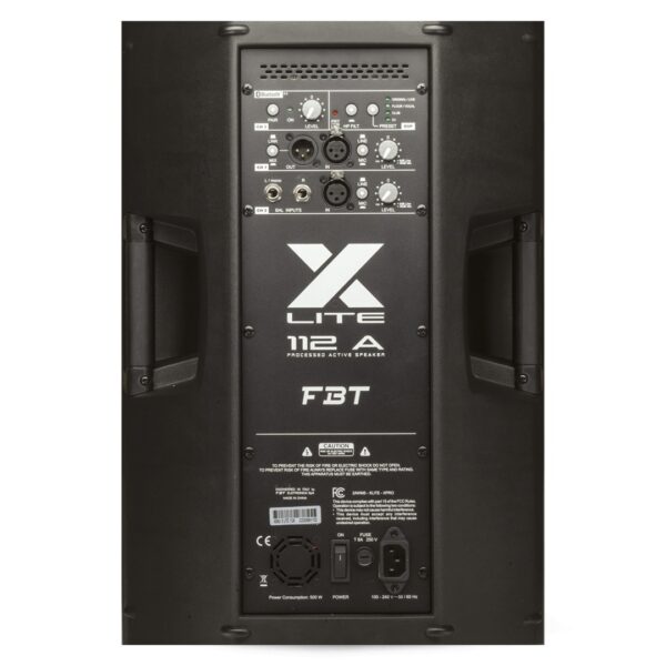 Cabina activa FBT X-Lite 112A-trasero