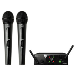 AKG WMS40 Mini Dual Vocal Set - Sistema Inalámbrico Dual de Micrófono