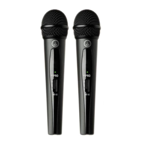 Set de 2 micrófonos del sistema inalámbrico WMS40 Mini Dual Vocal Set