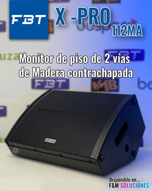 FBT X-PRO 112MA Monitor de Piso (madera) - Imagen 4