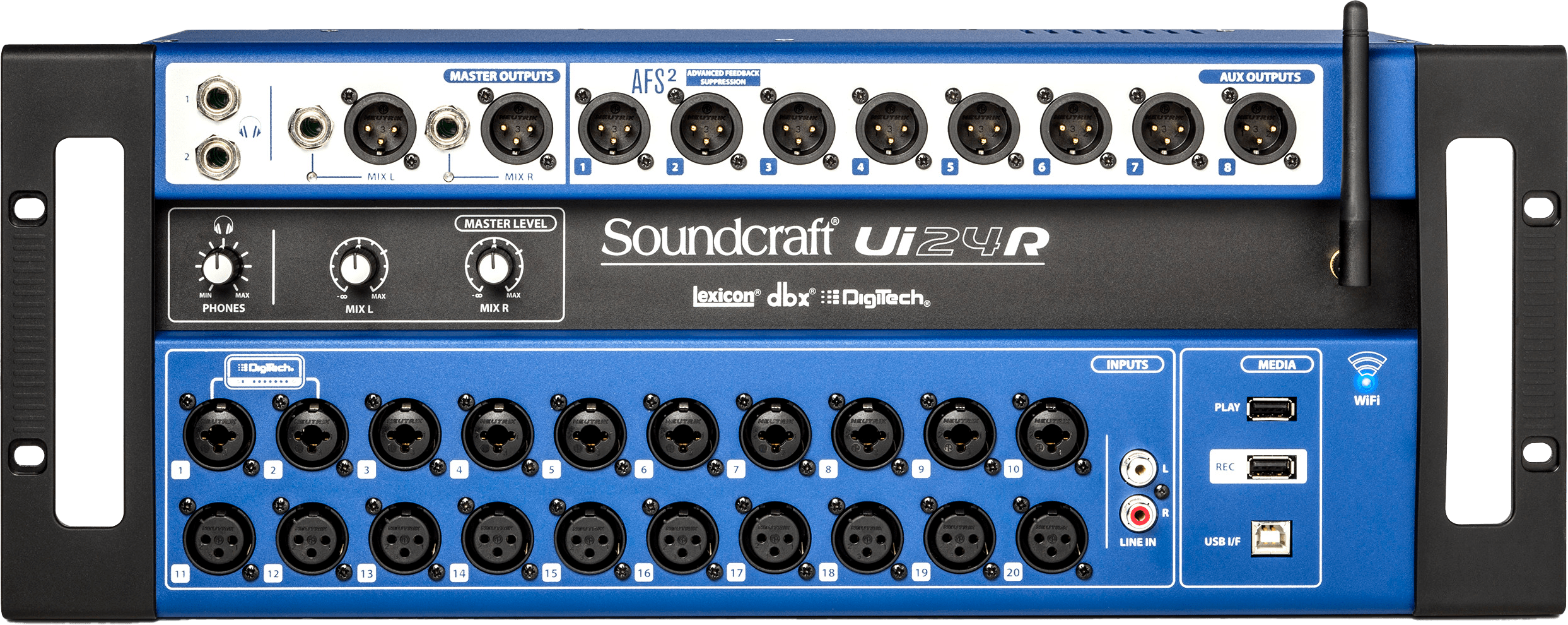 Mixer Inalambrico Soundcraft UI 24r