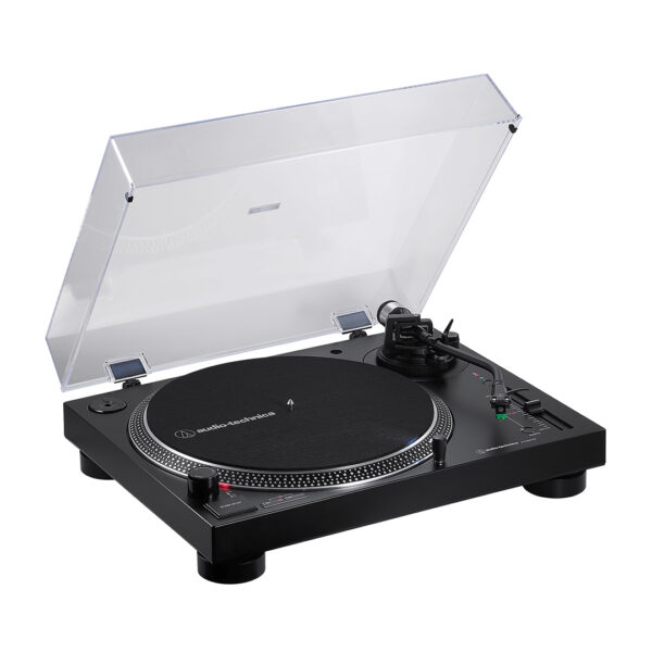 Tornamesa Audio-Technica at-lp120xbt-usb vista lateral